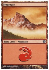 Random Basic White-Border Mountain